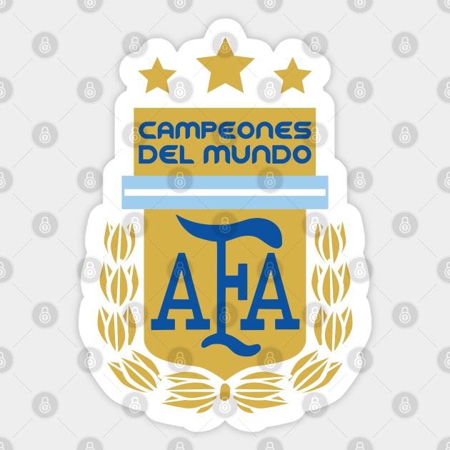 Argentina - Campeones del Mundo 2022 Sticker by Nagorniak